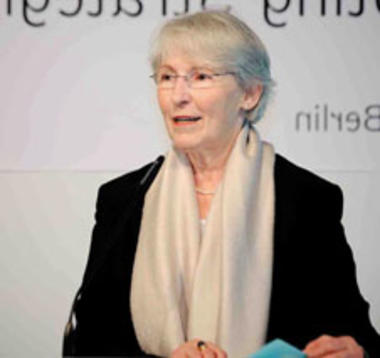 Karin Nordmeyer, Vorsitzende
des UN Women Nationales Komitee Deutschland e.V..