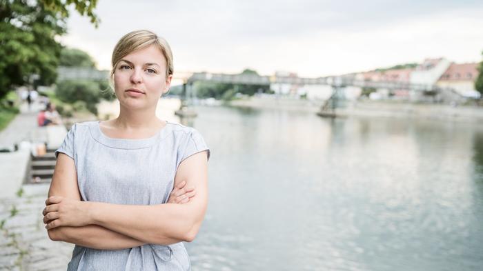 Katharina Schulze, Vorsitzende der Gr&uuml;nen-Fraktion im bayerischen Landtag. - Bild: Dennis Williamson