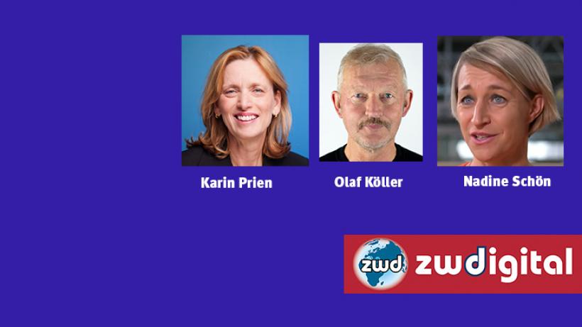 Fotos: Prien (Dominik Butzmann / photothek), Köller (IPN), Schön (BTG)