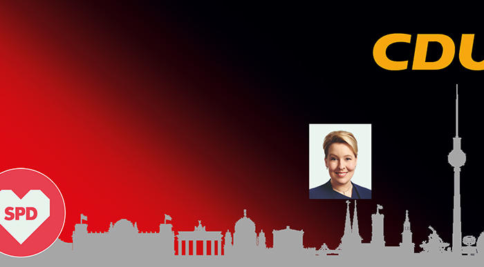 Grafik: zwd (A.Kröll). Foto Giffey: Jonas Holthaus