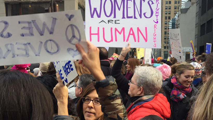 Frauenrechte-Marsch in New York - Bild: flickr