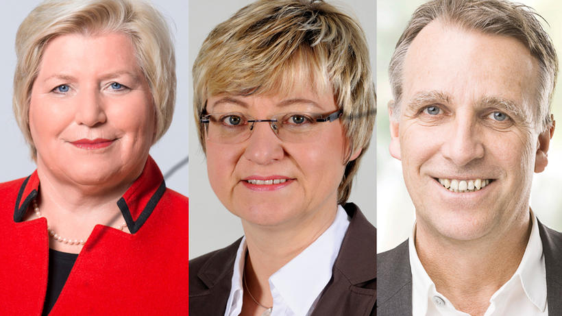 Cornelia Rundt, Frauke Heiligenstadt (beide SPD) und Stefan Wenzel (Grüne) - Bild: Facebook; Martin Rulsch; Grünen-Fraktion Niedersachsen (v.l.n.r.)