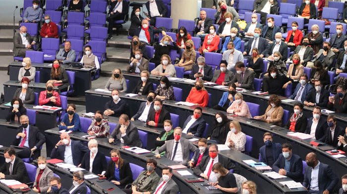 Bundestagssitzung am 18.11.2021 Quelle: Eigenaufnahme